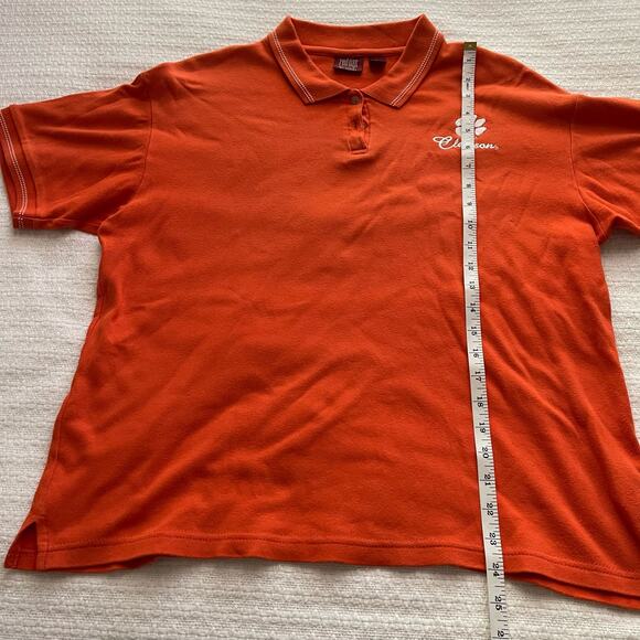 Large Clemson Embroidered Polo Shirt - Picture 6 of 6